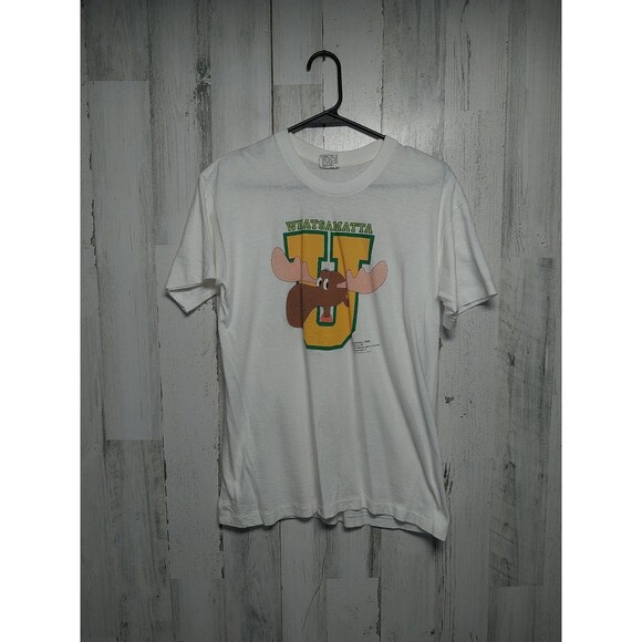 Stanley Desantis Other - Vintage Stanley Desantis Bullwinkle Whatsamatta U shirt 80s Large